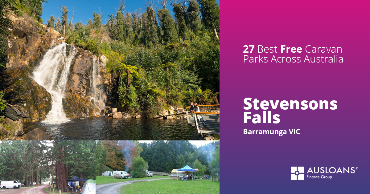 Caravan park Stevenson-falls