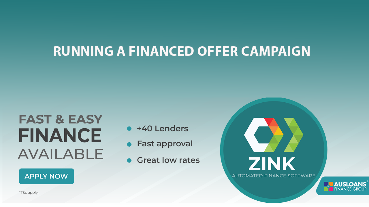 zink finance financed offer campaign