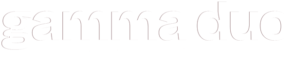 Gamma Duo White Logo-1