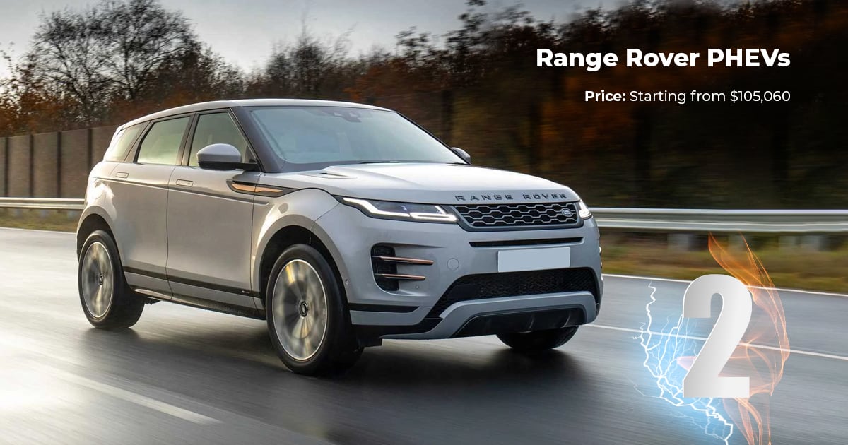 best hybrid car Range Rover PHEVs