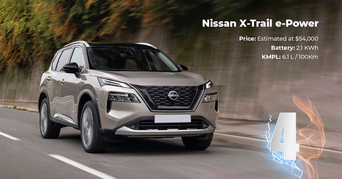 best hybrid Nissan X-Trail e-Power