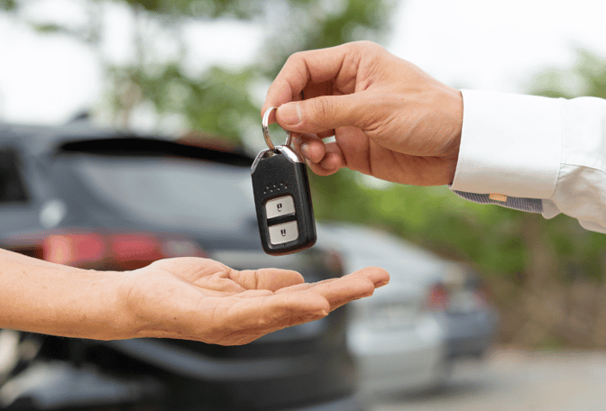 private car sale agreed price