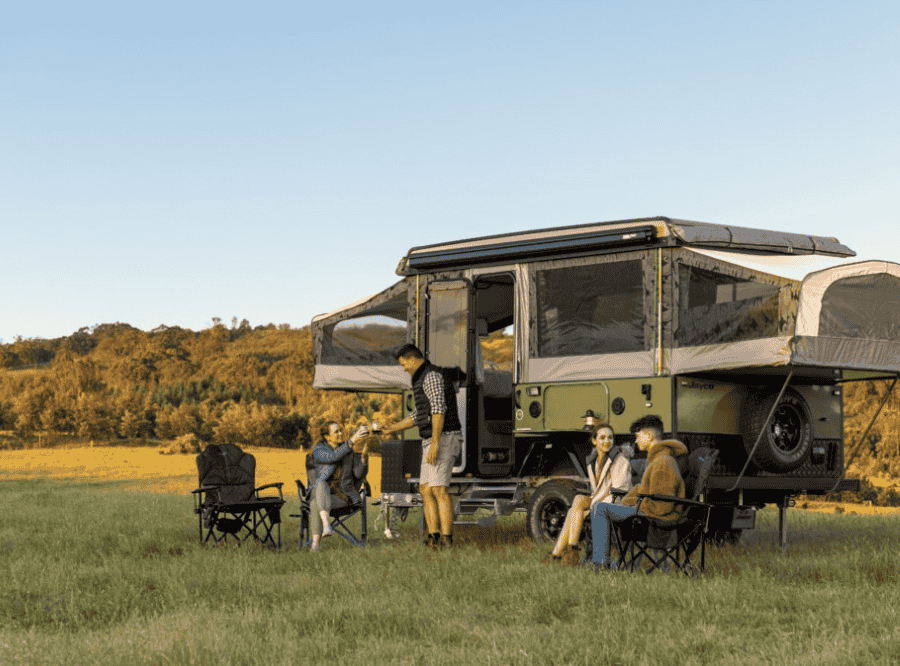 Camper Trailer Pop Top