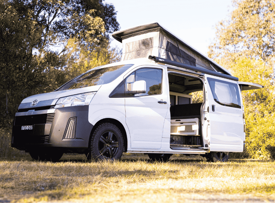 Campervan hybrid poptop
