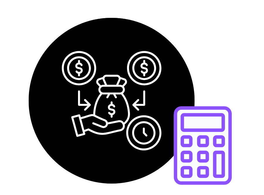 debt consolidation calculator icon