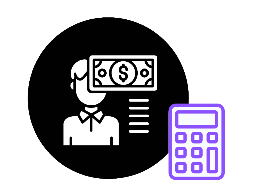 personal loan calculator  icon