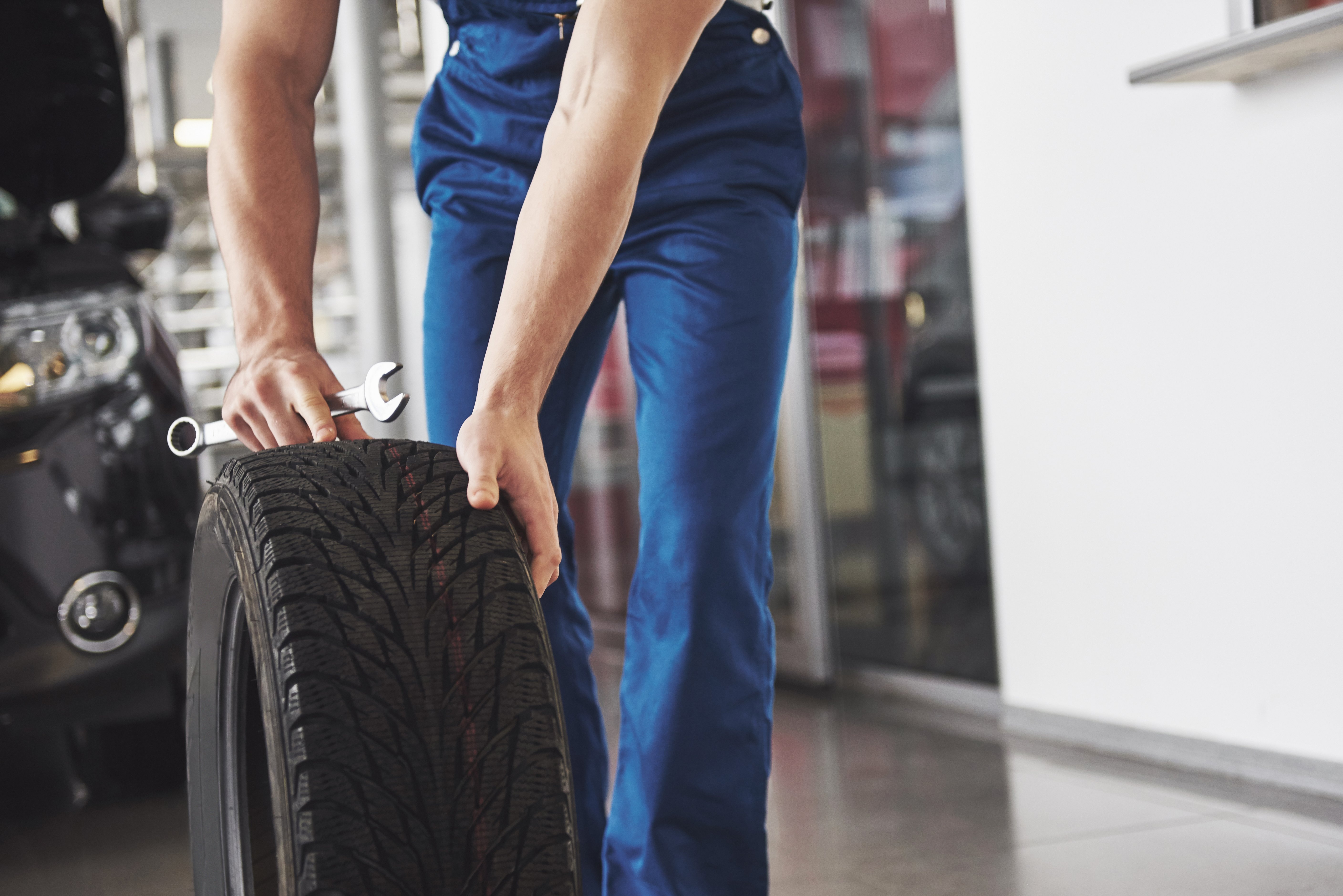 check and rotate tires