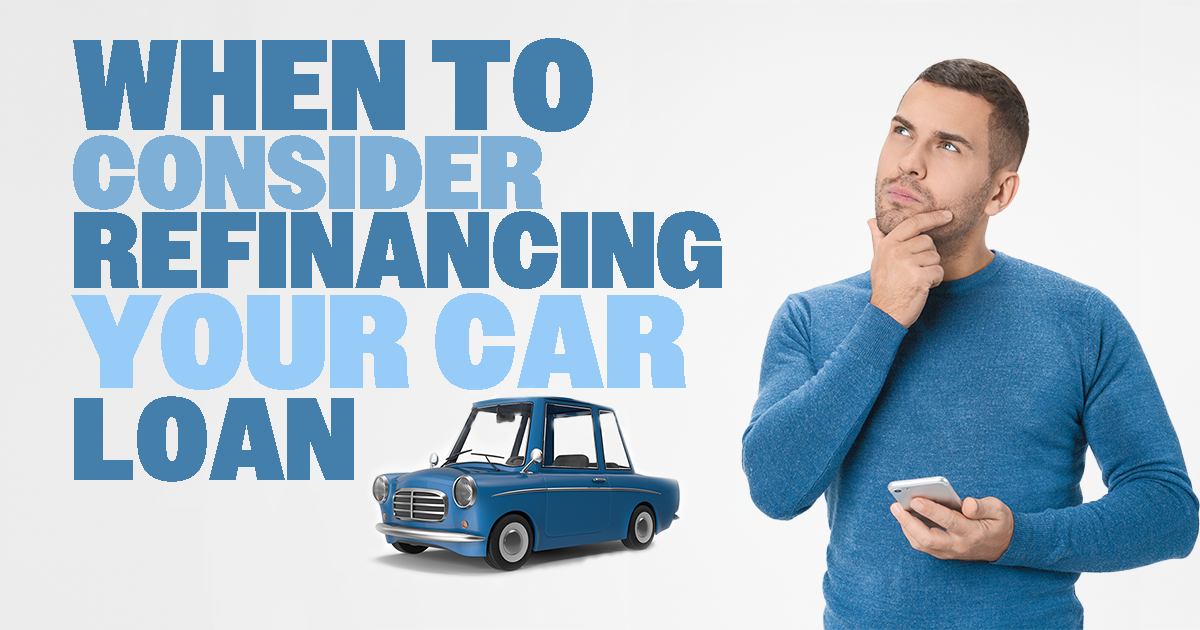 men questioning when to consider refinancing your car loan