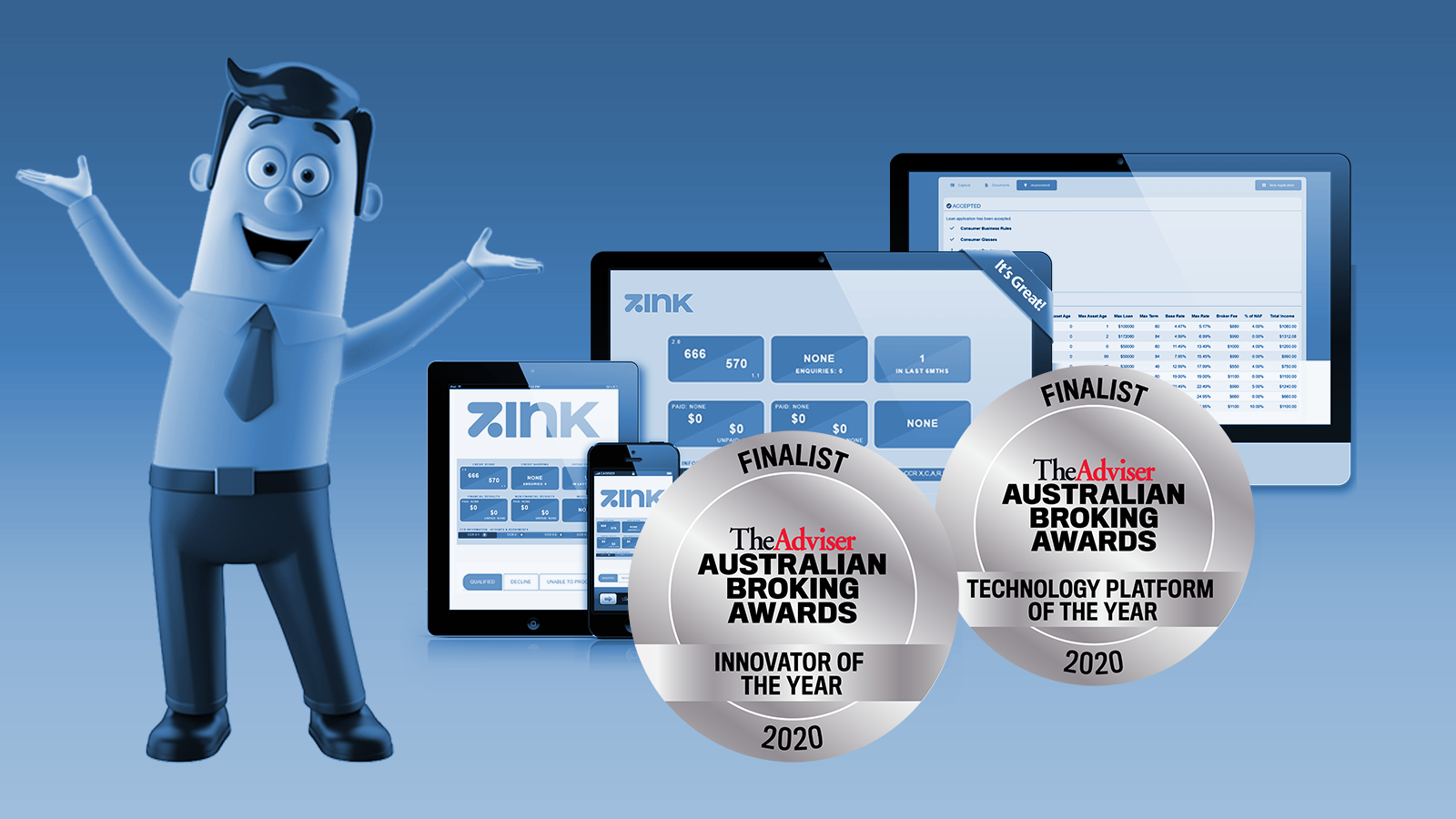 Australian Broking Awards - Zink Nominated As Technology Platform Of The Year Finalist