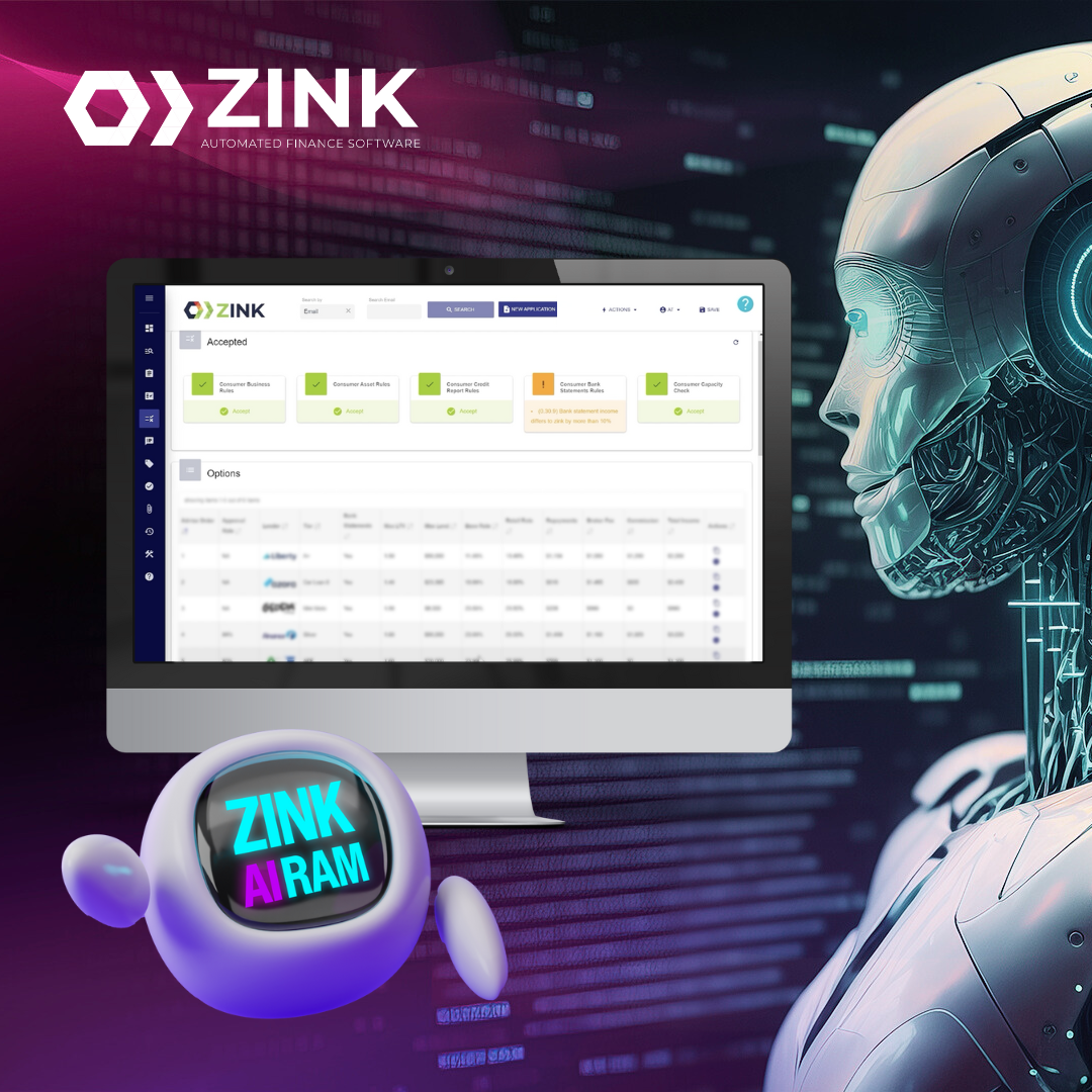 zink ai powered fintech for asset finance dealers and brokers